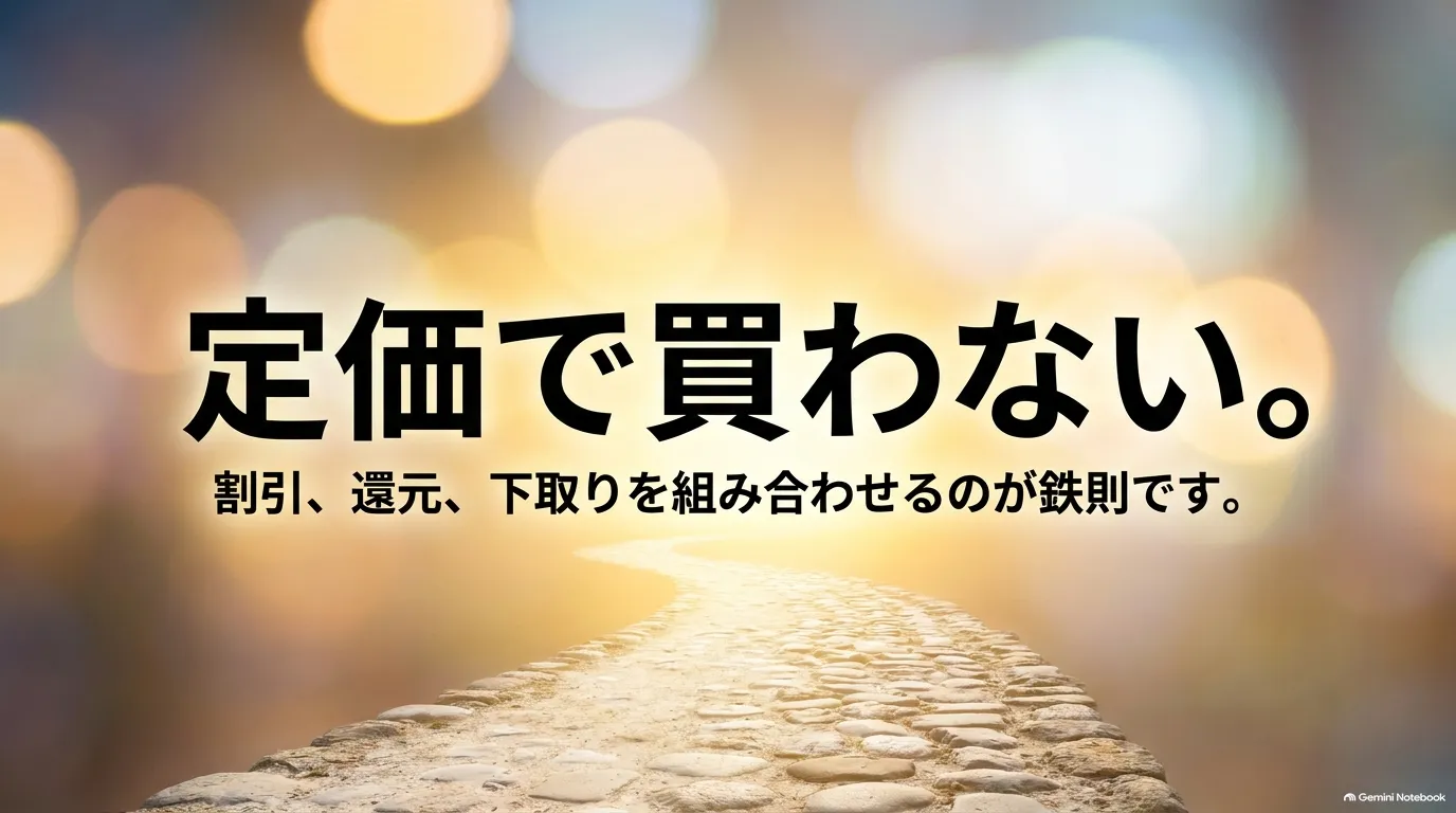 定価で買わずに割引・ポイント還元・下取りを組み合わせるα6700購入の鉄則